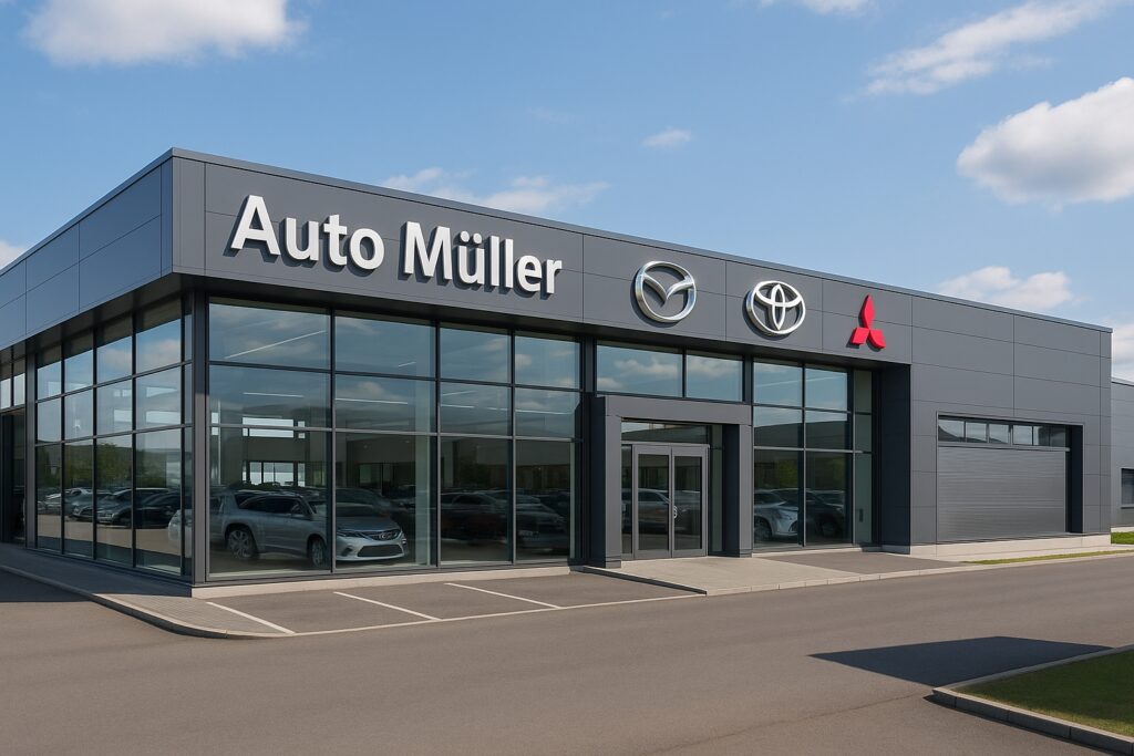 Autohaus Müller - Gebäude